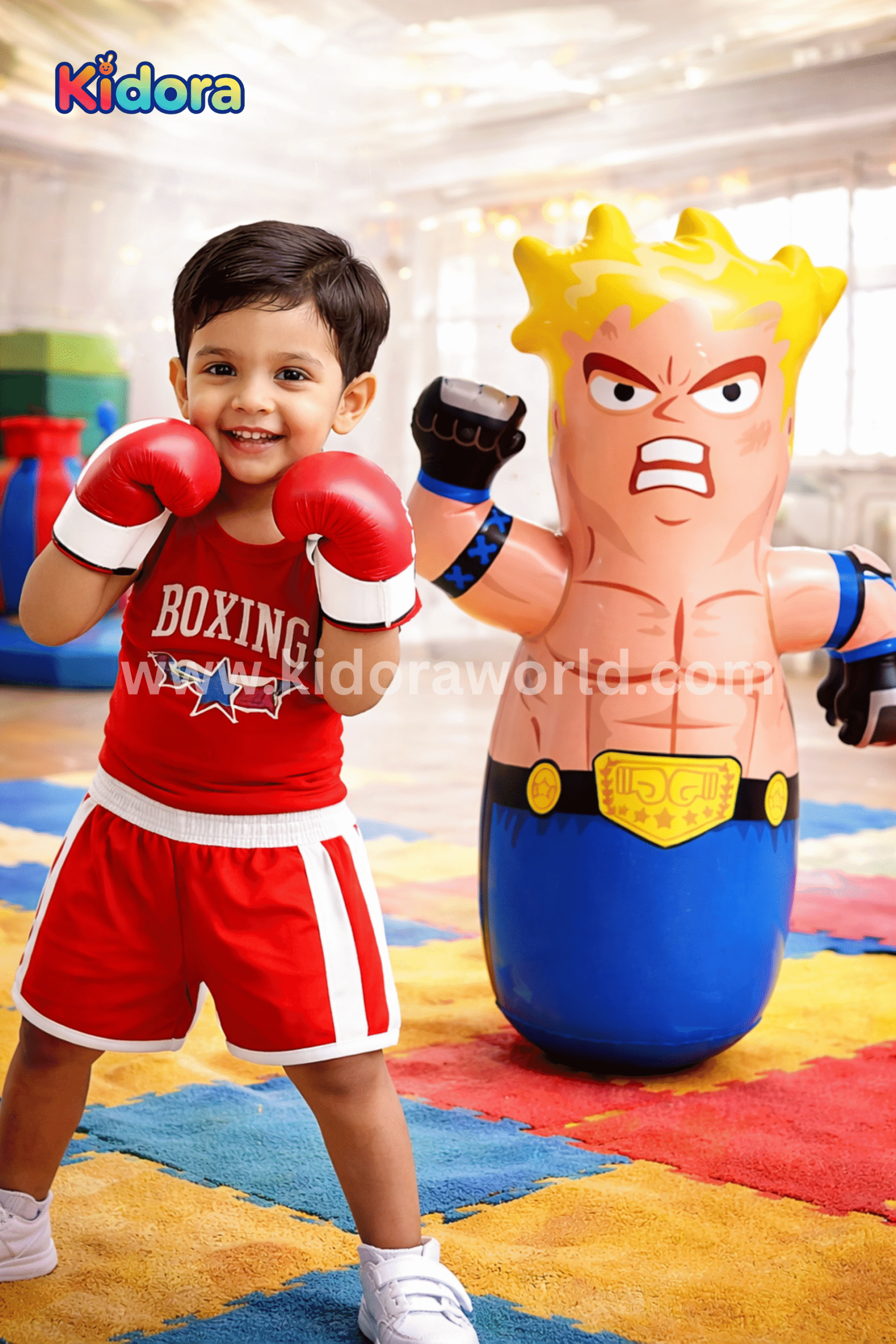 Punching Boxer Toy