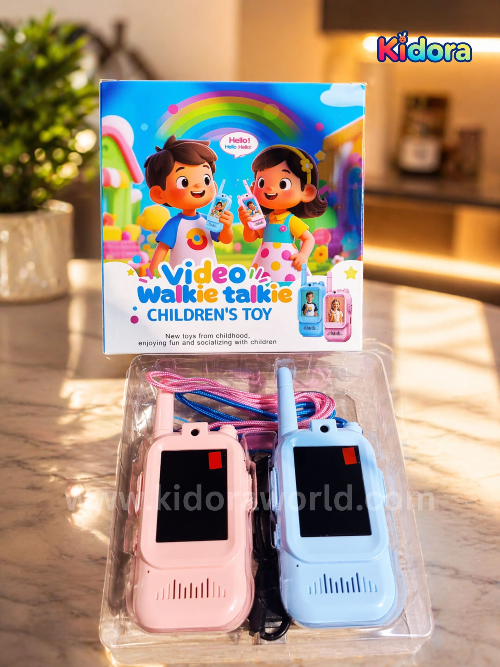 Kids Video Call Walkie Talkie – Smart Voice & Video Communication Toy
