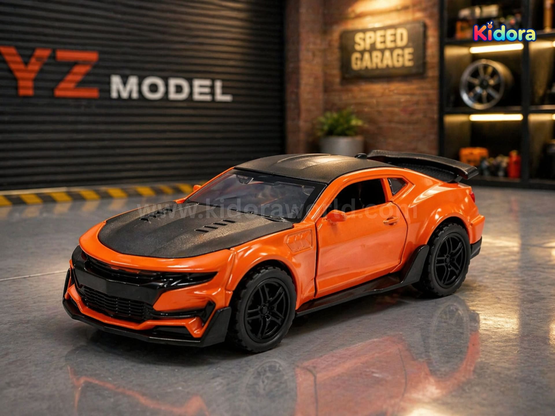 Camaro Style Die-Cast Sports Car – 1:36 Scale
