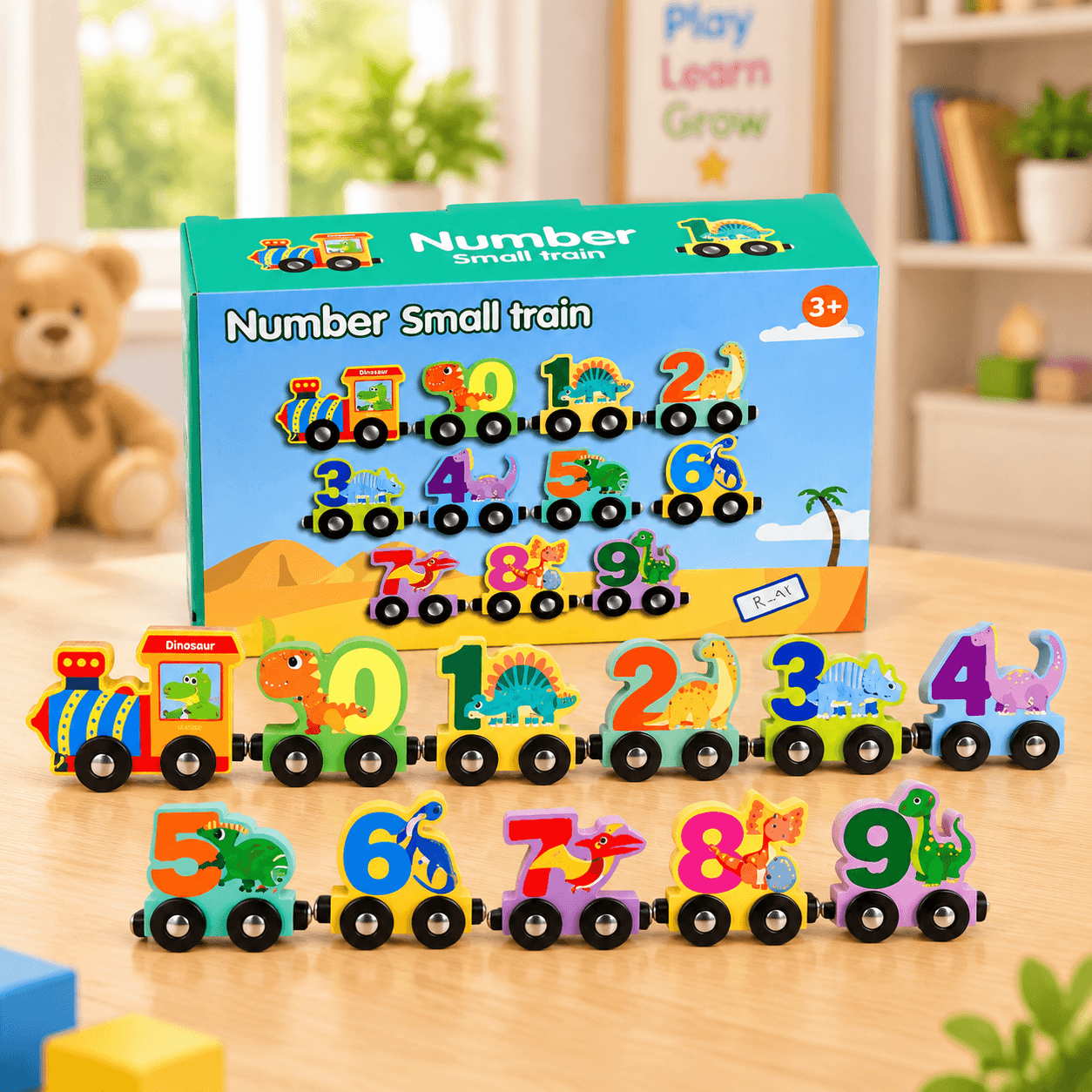 Number Learning Train