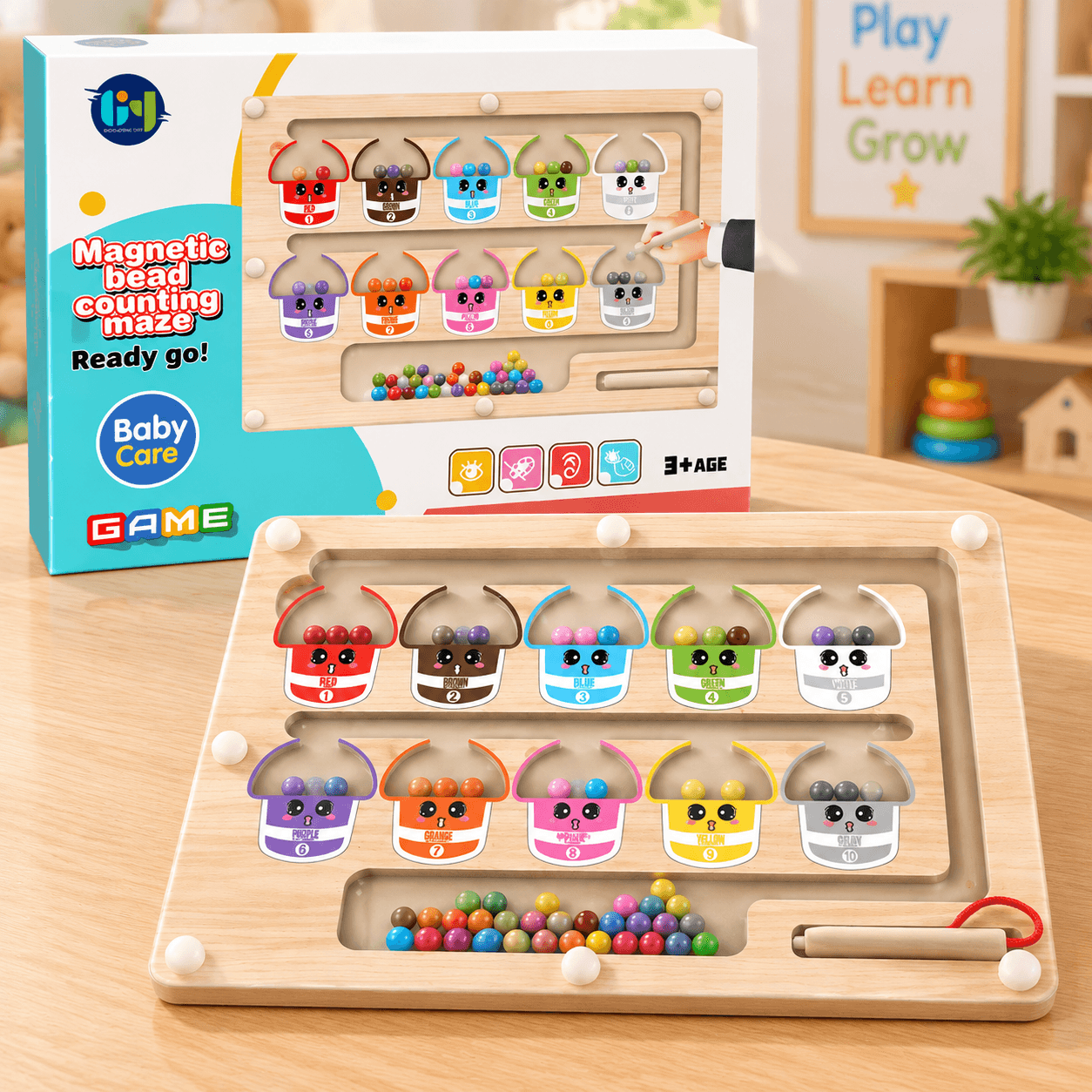 Bead Counting Maze