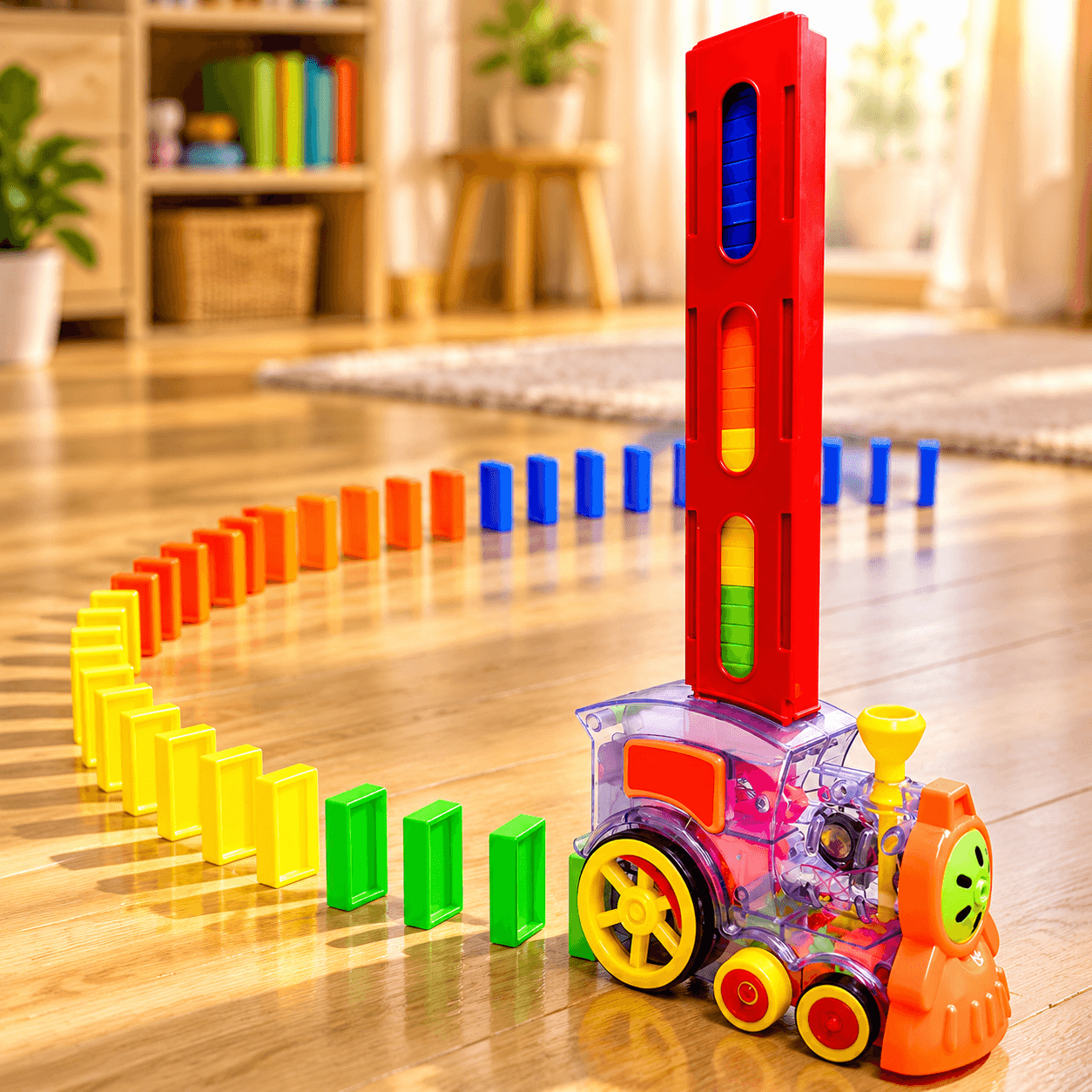 Electric Domino Train