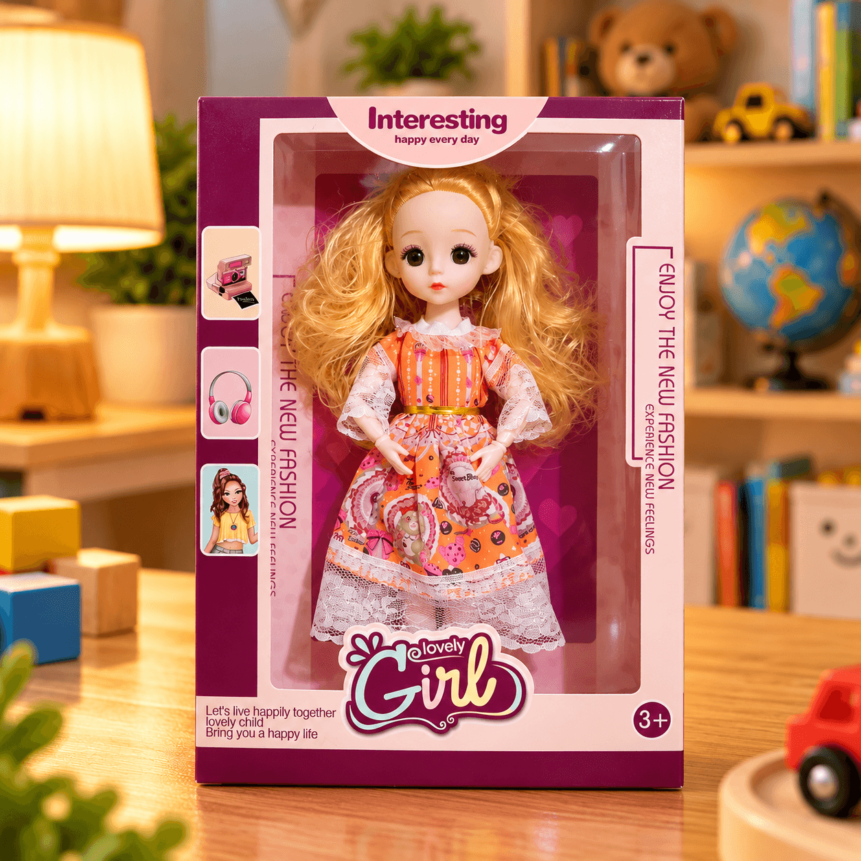 Lovely Girl Fashion Doll