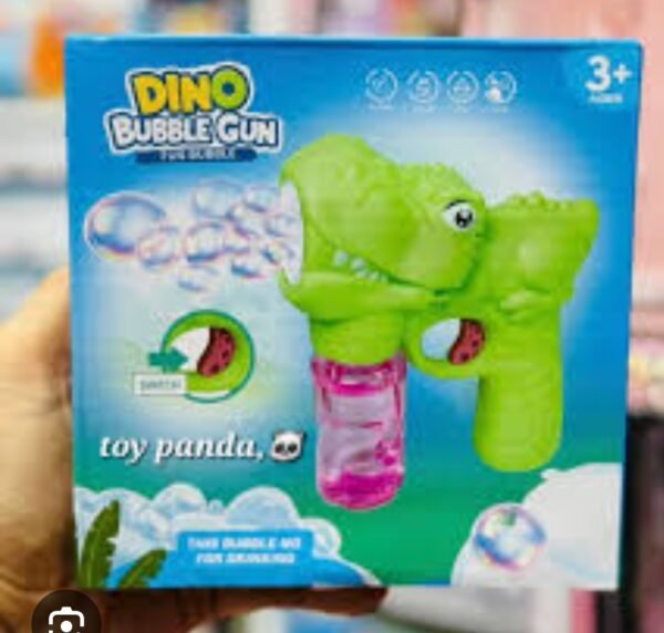 Dino Bubble Gun