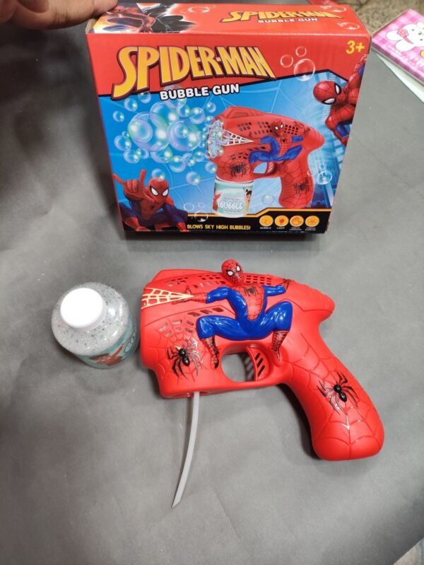 Spiderman Bubble Gun