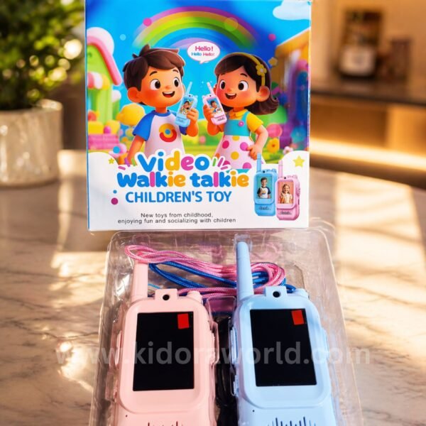 Kids Video Call Walkie Talkie – Smart Voice & Video Communication Toy