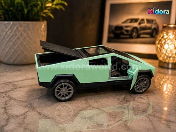 Die-Cast Cybertruck Style Car – 1:36 Scale