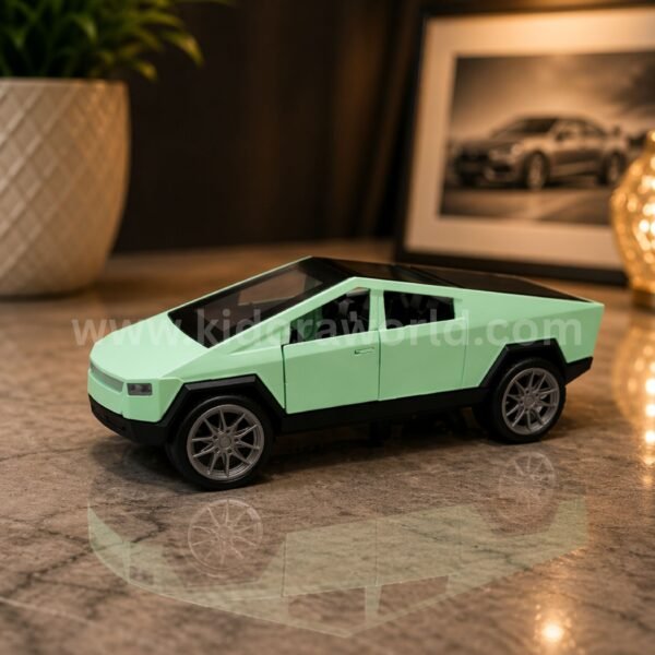 Die-Cast Cybertruck Style Car – 1:36 Scale