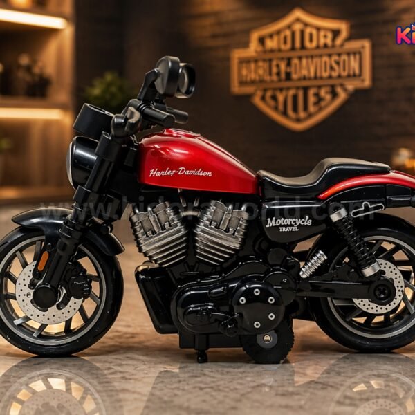 Harley Style Die-Cast Motorcycle – 1:14 Scale