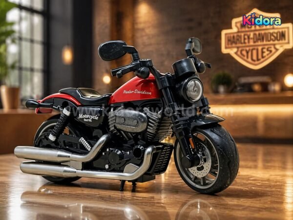 Harley Style Die-Cast Motorcycle – 1:14 Scale